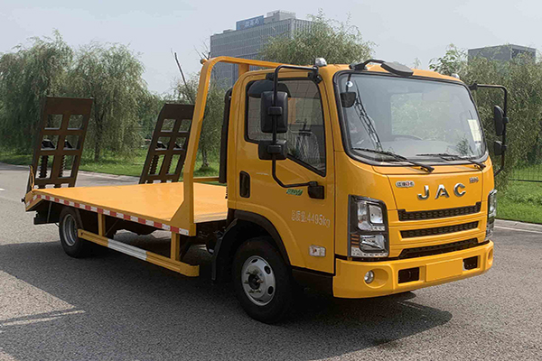 flatbed transport vehicle