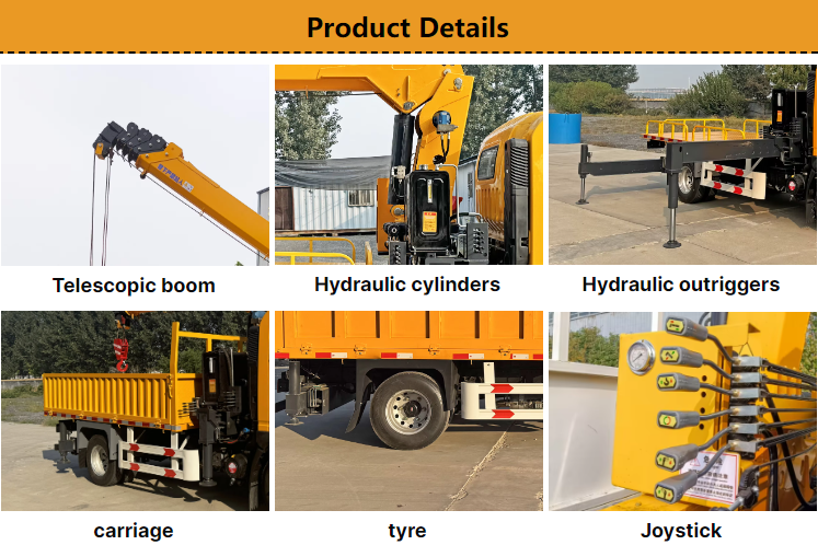 Lorry loading crane