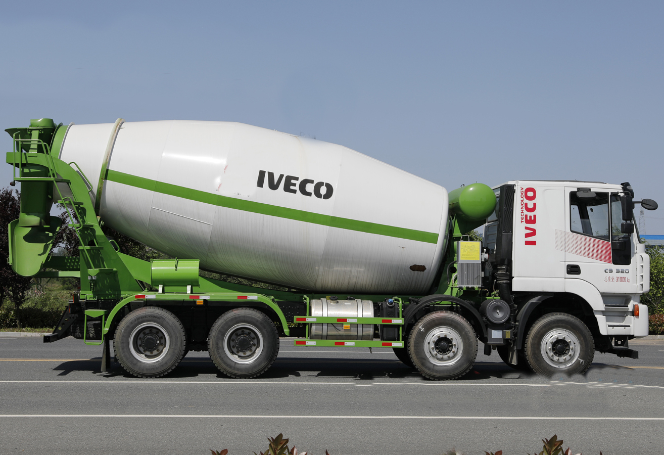 Concrete mixer truck