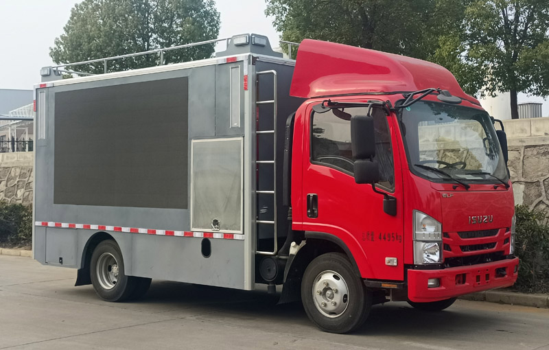 LED advertising vehicle